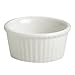 Hall China 844-WH White 2 Oz. Fluted Ramekin - 36 / CS