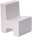 omo・i chair フロアブックエンド スノーホワイト OMO-201WH