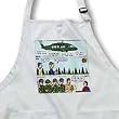 Knots Jubilee - Helicopters - Flying Tents - Stage Shows - Waist Apron With Pockets by 3dRose LLC