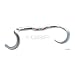 2009 FSA K-Wing Anatomic White Carbon 44cm 31.8mm Road bar