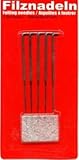 Filznadeln 6er-Packung fein - mittel - stark