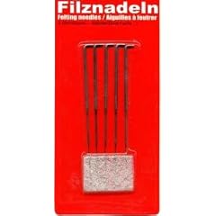 Filznadeln 6er-Packung fein - mittel - stark