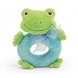 Hops and Kisses Rattle (Baby Boy) by Burton & Burton