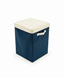 from Russell Storage H & L Russel Ltd Laundry Box, Marine Blue with Clotted Cream Trim