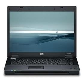 HP Compaq Business Notebook 6710b - Core 2 Duo T8100 / 2.1 GHz - RAM 2 GB - HDD 160 GB - DVD?RW (+R DL) / DVD-RAM - GMA X3100 Dynamic Video Memory Technology 4.0 - Gigabit Ethernet - WLAN : 802.11a/b/g - TPM - fingerprint reader - Vista Business / XP Pro downgrade - 15.4" Widescreen TFT 1280 x 800 ( WXGA ) BrightView - Smart Buy