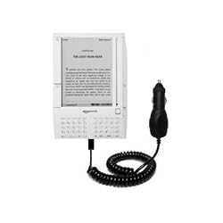 Rapid Car / Auto Charger for the Amazon Kindle (1st Generation) - Gomadic Brand w/ TipExchange Technology