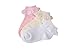 LOSORN ZPY Toddler Baby Girls Lace Socks Pack of 3 Cotton Bobby Socks