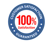100% Customer Satisfaction Guarantee