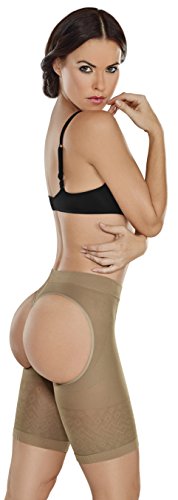 Womens Thermal Bottom Lifter Panty with Abdominal Zone with Latex