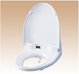 Toto SW844 E200 Elongated Heated Washlet Toilet Seat Finish: Cotton