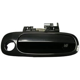 ***PASSENGER OUTSIDE / FRONT*** 98-02 TOYOTA COROLLA DOOR HANDLE (BLACK) 99 00 01 1998 1999 2000 2001 2002