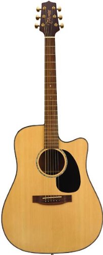 Takamine G Series EG340SC Dreadnought Acoustic Electric Guitar, Natural