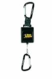 Gear Keeper RT3-4558 Retractable Instrument Tether with Aluminum Carabiner, 80 lbs Breaking Strength, 58 oz Force, 22" Extension