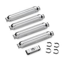 H-D Chrome Throttle & Idle Adjuster Covers 64115-04