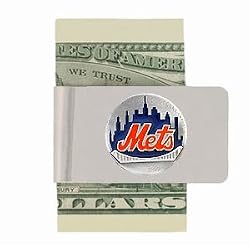 New York Mets Pewter Money Clip