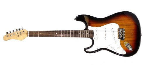 Electric Guitar Lefty Left Handed Sunburst 3 PU NEW 31jkyXxDuGL Electric Guitar Lefty Left Handed Sunburst 3 PU NEW