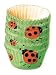 Kaiser Bakeware Patisserie Lady Bug Paper Baking-Cups Large