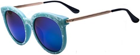 CoWalker® Large Colorful Frame Flash Lens Sunglasses Sun Block Eyewear Driving Fishing Summer Eye Glasses Goggles