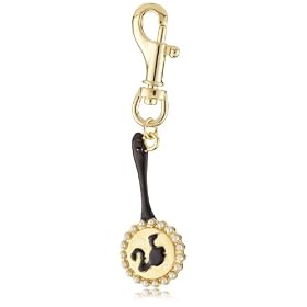 nOir For Barbie Black Hand Mirror Charm