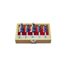 Woodline USA WL-2011 5-Piece 1/2-Inch Shank Molding Set