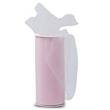 Expo Classic Tulle Spool of 25-Yard, Light Pink