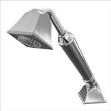 KOHLER K-424-CP Memoirs Deck- or Bath-Mount Handshower Holder with Hoses, Polished Chrome