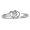 Diamond Heart Promise Ring Crafted in Sterling Silver .07ct