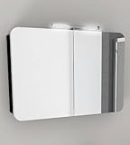 Idea Moon Spiegelschrank Grigio Seta (Seidengrau); 75
