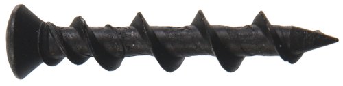 The Hillman Group 9522 3/16" x 1-1/4" WallDog Phillips Oval Head Screw Anchor, Black