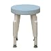 Ableware 727152100 Rotating Shower Stool, Adjustable Legs