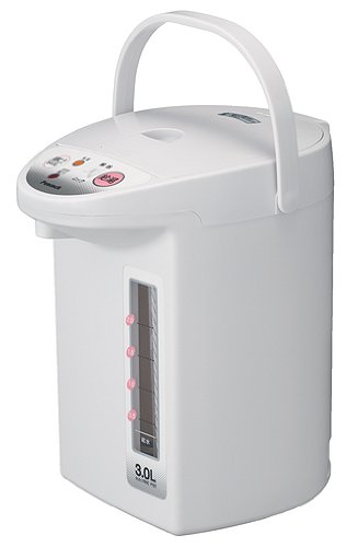 ピーコック 電動給湯ポット(カルキとばし) 3.0L ホワイト WMH-30-W