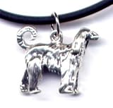 10 Black Afghan Ankle Bracelet Sterling Silver Jewelry in Gift Box