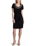 AGB Women's Beaded Beauty, Luminous Soft Best Black Dress All Occasion Spotlight Fashion