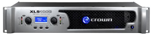 Crown XLS1000 Power Amplifier with integrated PureBand Crossover System and PeakX Limiters