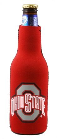 OHIO ST STATE BUCKEYES BOTTLE SUIT KOOZIE COOLER COOZIE