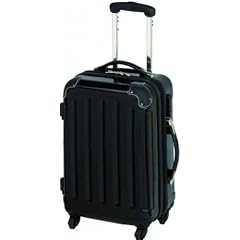 Reisekoffer aus Polycarbonat - Trolley Koffer in SCHWARZ - Gr. XL/78cm/115L