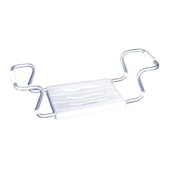Wenko 17930100 Badewannensitz Secura - ausziehbar, 150 kg Tragkraft, Stahl, Kunststoff, 55-65 x 18 x 26 cm, wei�