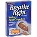 Health & Personal Care : Breathe Right Nasal Strips Tan Relieves Nasal Congestion, Medium/Large- 12 Ea