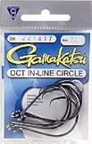Octopus Circle Hook Zero Offset 6per pk/Blk/ Size 7/0 - SPRO/Gamakatsu 221417, Fishing Hooks