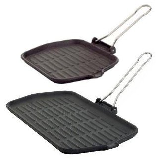 Ilsa V174 Dietella Cast Iron 9.5-Inch Square Grill