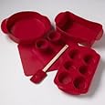 Hoffritz 17 Piece Nonstick Silicone Bakeware Set