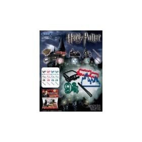 Forever Collectibles Harry Potter Hogwarts Logo Bandz 20-Pack + Free "Forever Carabina" To Carry Your Harry Potter Bandz! In STOCK!!!