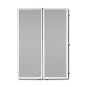 French Door Flyscreen - Hinged White