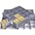 Alan Silverwood 16 piece Square Multi Cake Pan Set 2"