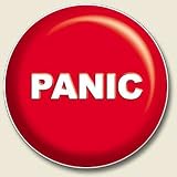 AutoCoaster ~ Panic ~ Tile Drink Coaster for car cupholder ~ code 073
