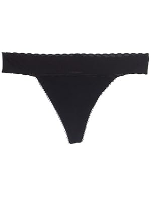 Calvin Klein Women's Lace And Cotton Thong