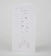 Fun Holographic Characters Wedding Card