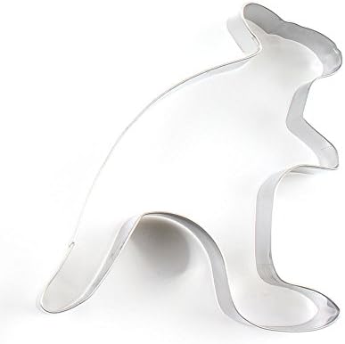 2 Pieces Metal Biscuit Gingerbread Pastry Cake Cookie Cutter Mold L0474 Kangaroo Emporte Piece DIY SandwichesMould