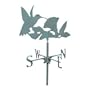 Whitehall Products Hummingbird Garden Weathervane 12" - Verdigris