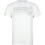 VOLCOM 3 Com Mens T-Shirt - White